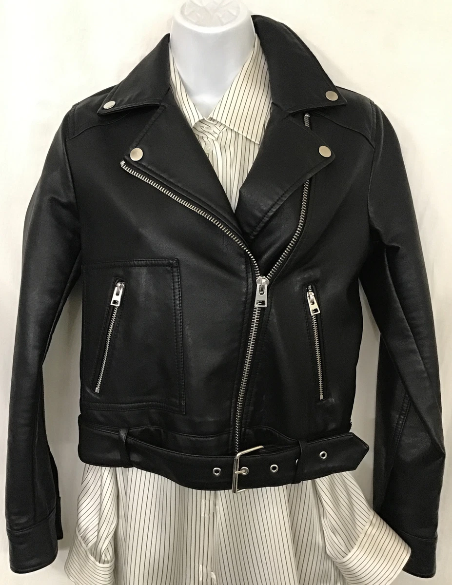 Leather jackets topshop cheap