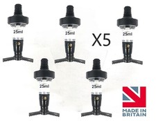 5 x Spirit Optic Measure Measures Either 25ml 35ml 50ml Solo Pub Bar