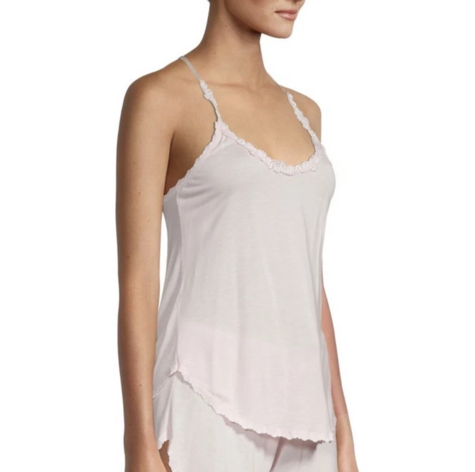 MONIQUE LHUILLIER X HANKY PANKY: Camisola para dormir rosa ramo novia/dama de honor Foto 3 de 4