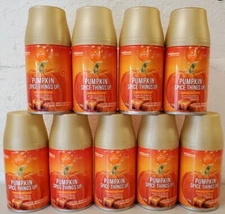 9 Glade AUTUMN CUDDLE PUMPKIN SPICE THINGS Automatic Spray Air Freshener Refill 