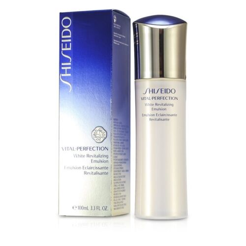 NEW Shiseido Vital-Perfection White Revitalizing Emulsion 100ml Womens Skin Care - Picture 1 of 3