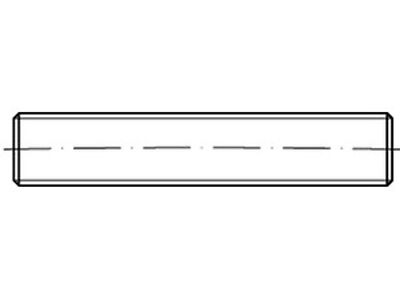 DIN 976-1 A 4 Form B Gewindebolzen, mit Kegelkuppen