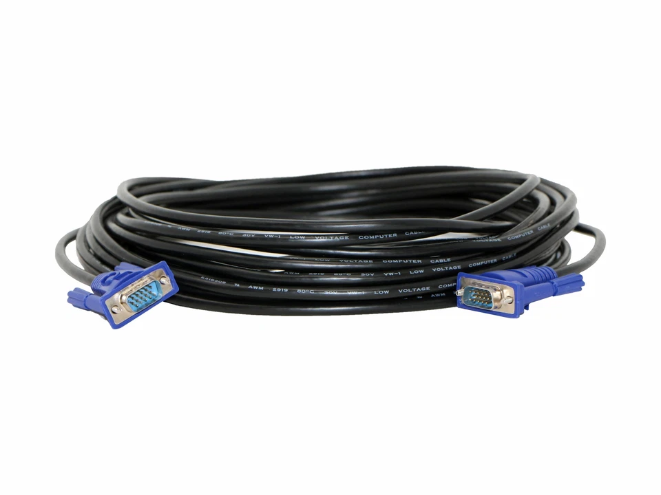 VGA Cable 100ft - Computer / Monitor / Projector / PC / TV Cord 15 PIN, 100 Feet - Image 2 of 4