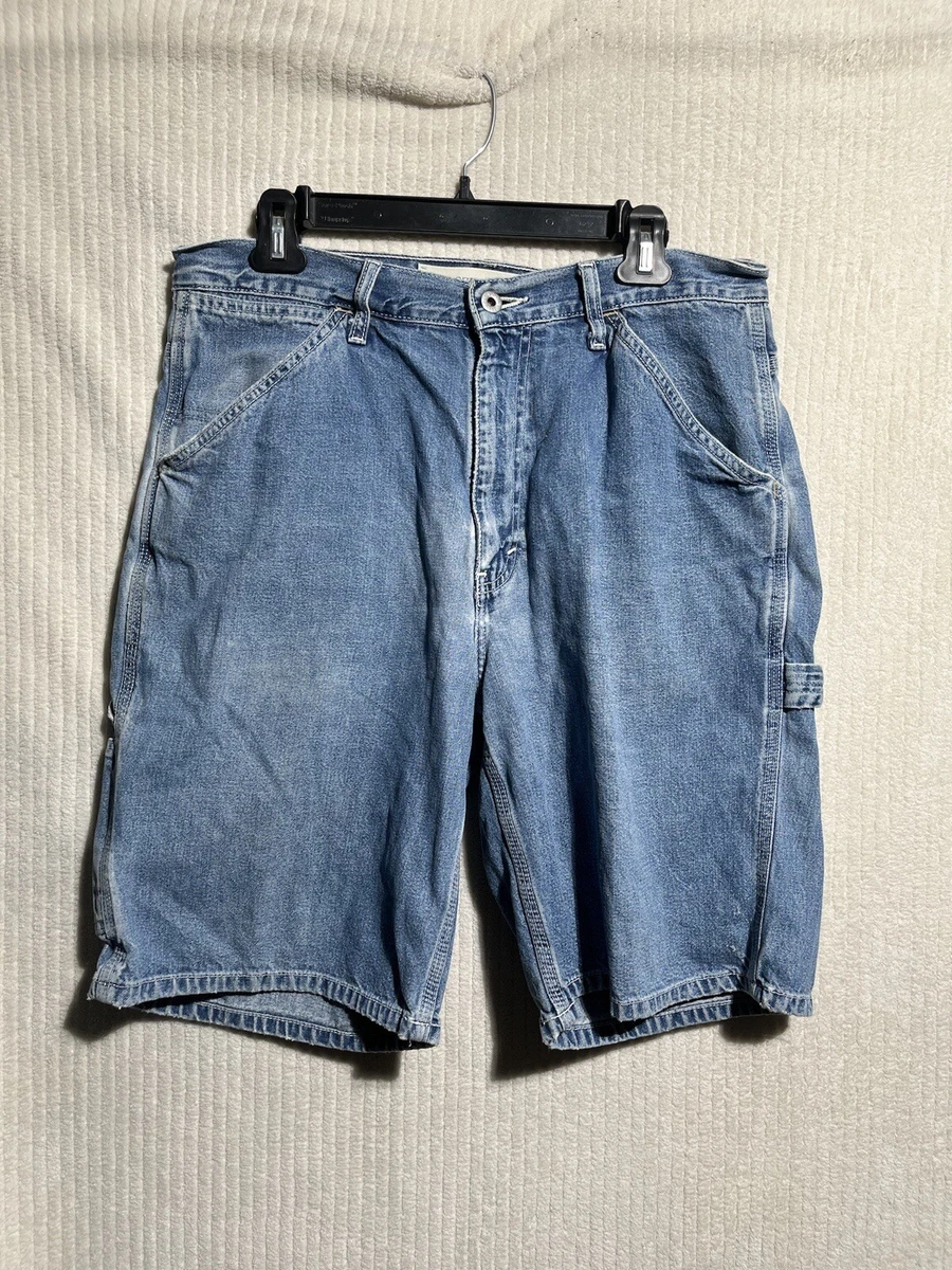 Louis Vuitton Denim Carpenter Shorts Blue Men's - US