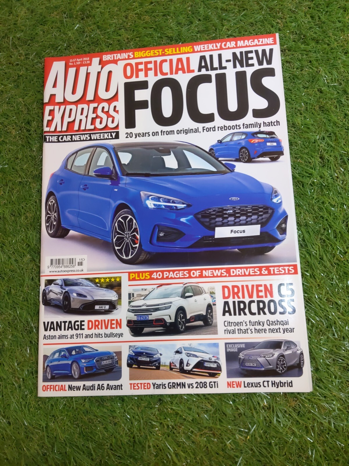 Auto Express Magazine 11 - 17 April 2018 Issue 1,519 Car Infusiasts Collection