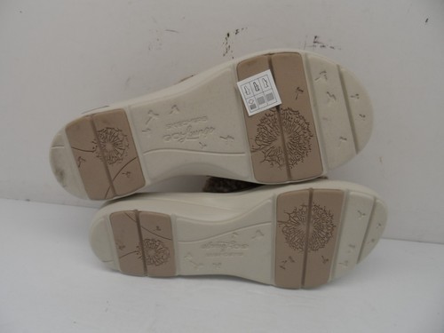 Skechers Women's GO Lounge Arch Fit - Snuggle Down Sandals Taupe Size 12M - 第 5/10 張圖片