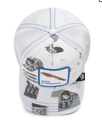 GOORIN BROS WIP WORK IN PROGRESS TADPOLE WHITE TRUCKER CAP HAT FRIDAY DROP NIB - Picture 3 of 21