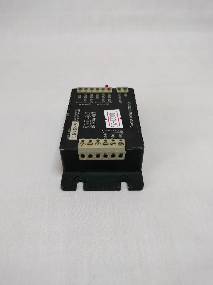 Rorze RC-002 RC002 RS-232C Current Adapter Link Master Made in Japan w/ Dents - Image 4 of 4