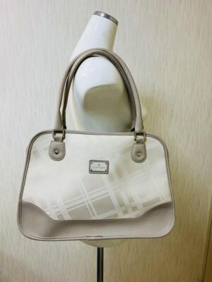 Courreges Logo Bag Greige
