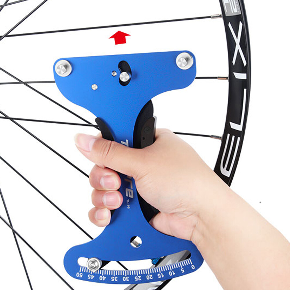 Spoke Tension Meter Bicycle Wheel Repair Tool Ergonomic Bike