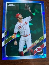 2021 Topps Chrome Update Sapphire Base Tyler Naquin #US34 Cincinnati Reds