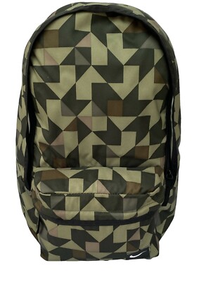 nike backpack army green NIKE BACKPACK Vintage Fundamentals HD 25M BA4302 Military Green NEW
