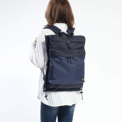 Yoshida Bag PORTER FORCE RUCKSACK Navy 855-07417 Made in JAPAN