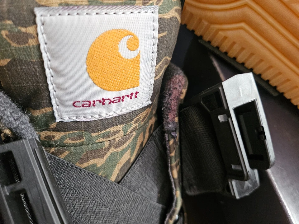 NIKE AIR FORCE 1 UTILITY LOW PREMIUM WIP "CARHARTT CAMO" Size US 9 Low Deal - Image 3 of 4