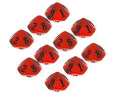 Diablerie 10d10 Dice Set - RPG WoD Vampire World of Darkness V20