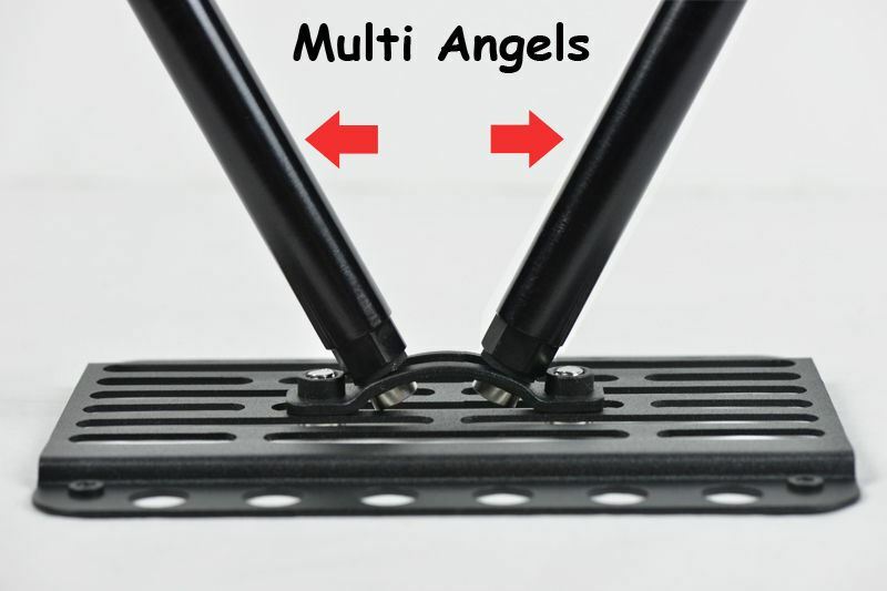 2015-Up For Aston Martin V12 S Front Bumper Tow Hook License w/ Lowering Bracket