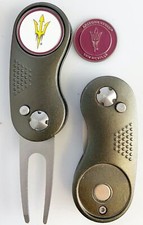 NCAA Switchblade GOLF DIVOT REPAIR TOOL Gray  Ballmark ARIZONA STATE Sun Devils