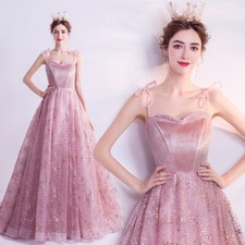 Noble Evening Formal Party Ball Gown Prom Bridesmaid Acting Sequin Dress TS3766
