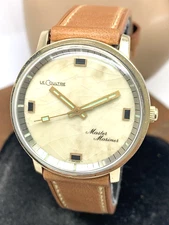 Jaeger-LeCoultre Master Mariner Watch Vintage Swiss Automatic 34mm 10k GF Case