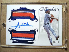 2018 Amed Rosario Flawless Sapphire Rookie Autograph Dual Patch RC /15 MINT 🔥🔥