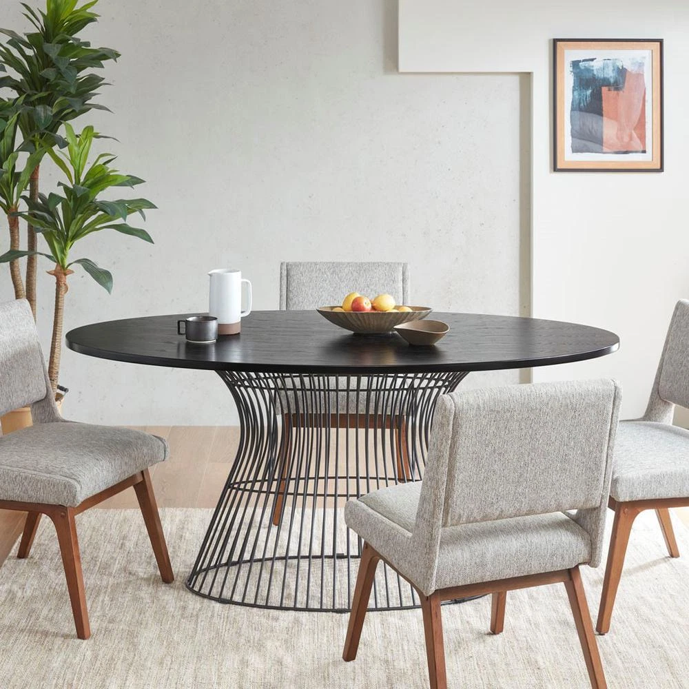 Mercer oval dining table deals