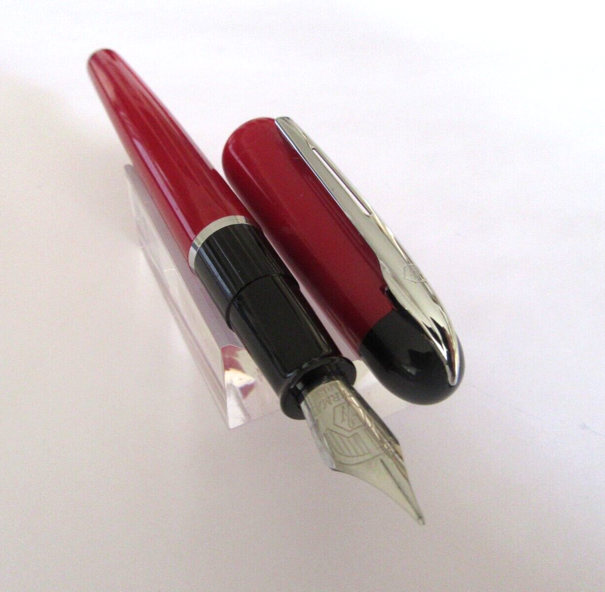 Stylo Plume Waterman Phileas Vert - Plume Fine F - Occasion Très Bon état
