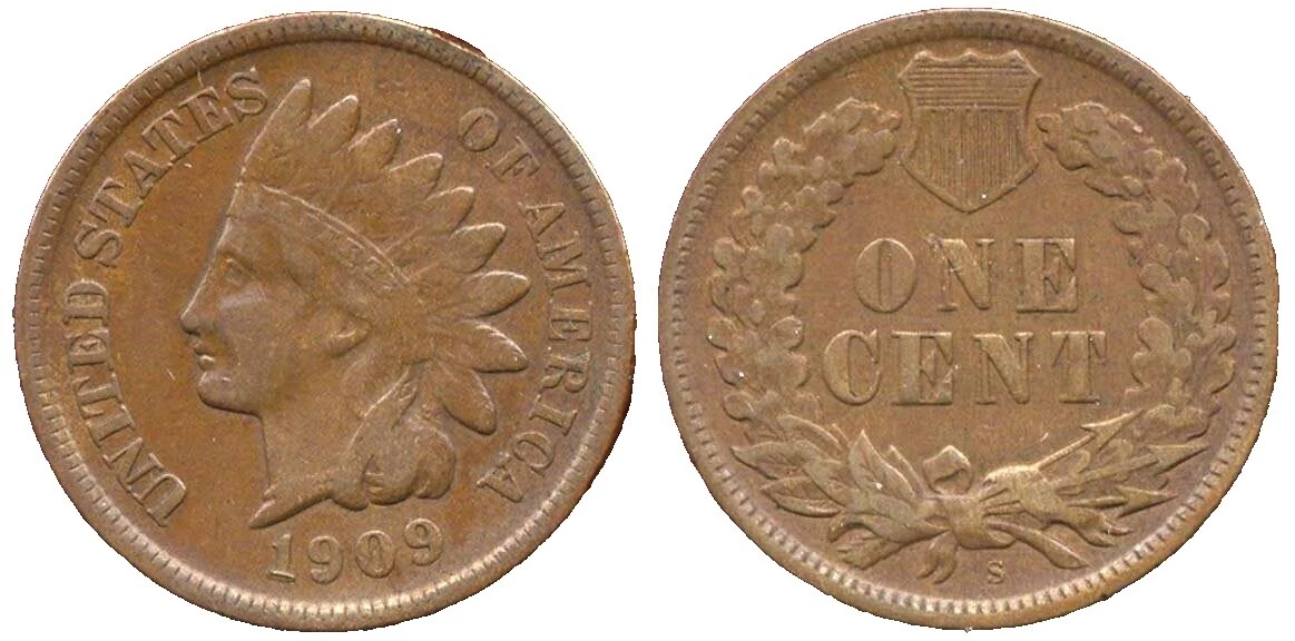 1909 Year Indian Head Small Cents (1859-1909) for sale | eBay