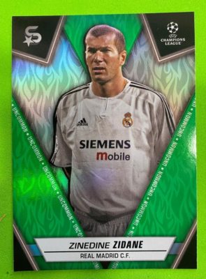 💥2023-24 TOPPS SuperStars Zinedine Zidane ZZ #193 Real