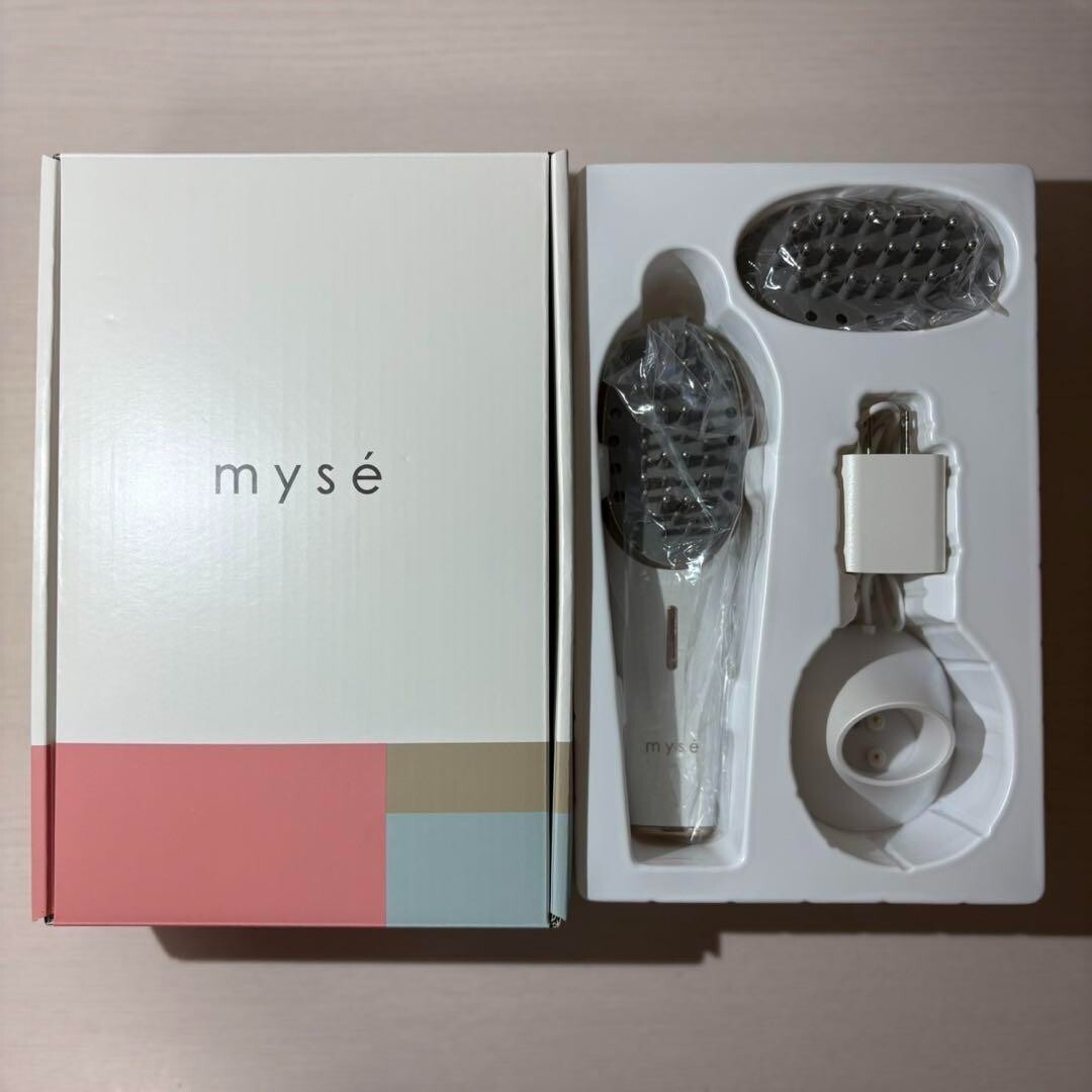 myse MS-80W WHITE　YA-MAN YA-MAN Myse Scalp Lift MS-80W EMS Facial Equipment with Box