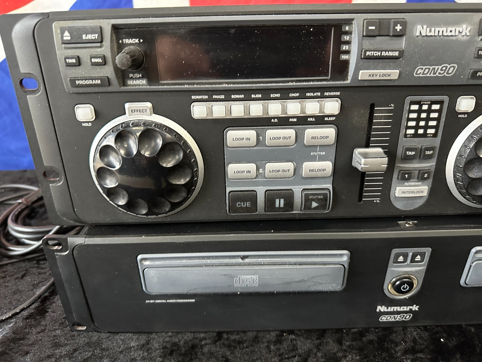 Numark CDN90 Twin CD Player with effects and Loops etc In lovely