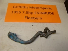 1955 EVINRUDE Fleetwin 7.5hp outboard reverse lever handle shift gear forward oe