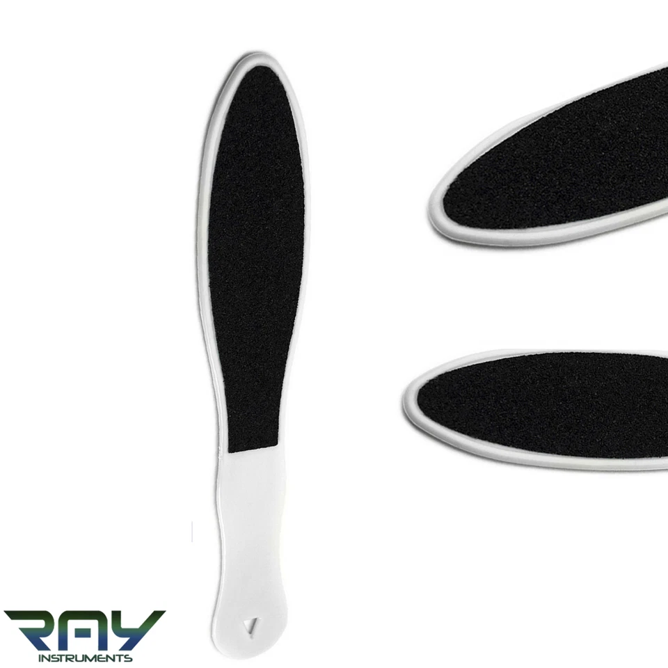 Foot File Pedicure Double Sided Rasp Dead Hard Skin Callus Remover Sanding Tool - Image 2 of 4