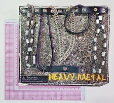 Vintage Vending Display Board Heavy Metal 0436