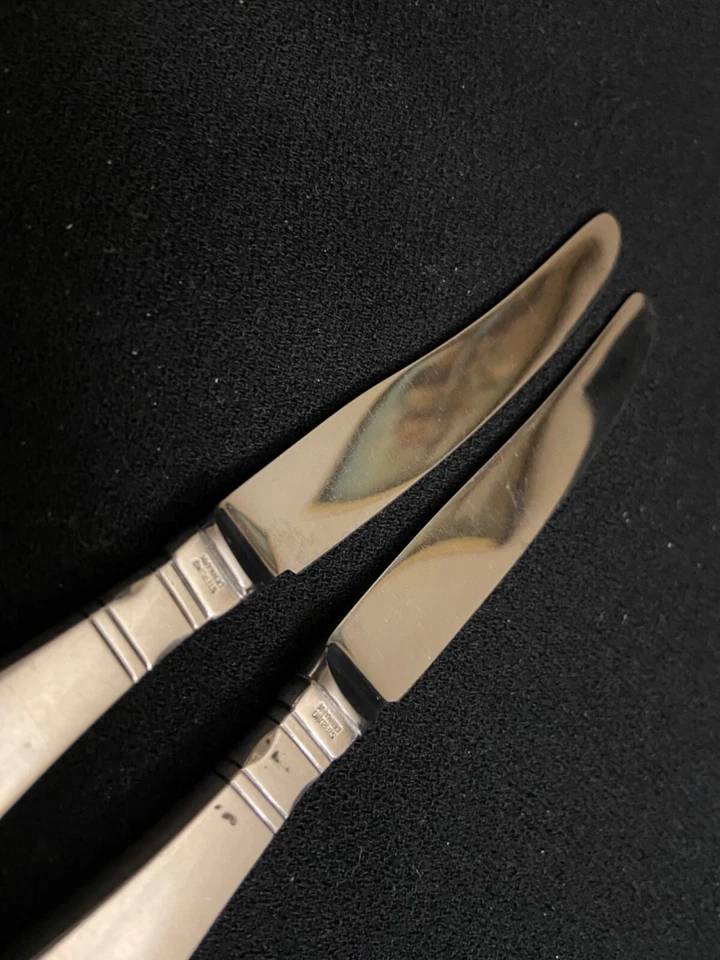 Georg Jensen Continental a/k/a Antik Sterling Silver Fruit/Dessert Knives (2) - Image 3 of 4
