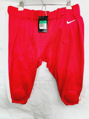 Nike Mens Football Tights Pants Team Open Field Red 789925-658