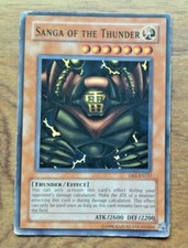 Sanga of the Thunder DB1-EN157 Yugioh Card Dark Beginnings . Free UK Postage