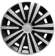 15" Wheel trims fit VW Volkswagen Caddy Golf Polo 4 x15 inches black silver