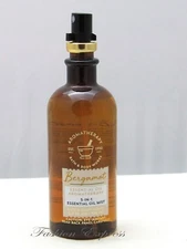 BATH & BODY WORKS AROMATHERAPY BERGAMOT 5-IN-1 ESSENTIAL OIL MIST 5.3 FL OZ