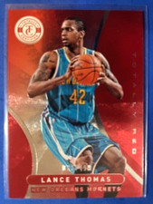 Lance Thomas 2012-13 Panini Totally Certified Totally Red /499 - Hornets