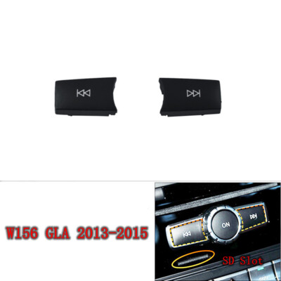 CD Audio Control Button Knopf Abdeckung Kit für Mercedes-Benz W156 GLA 2013-2015