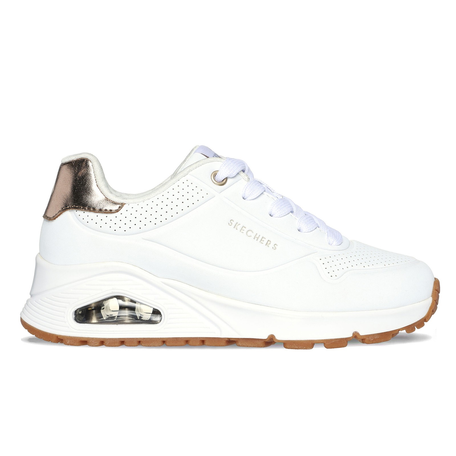Shoes Skechers Uno Gen1 - Shimmer Away Size 4 Uk Code 310545L-WHT -9B