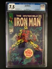 Iron Man #1 Origin - Graded 7.5 CGC White Pages - Marvel Comics May 1968 Goodwin