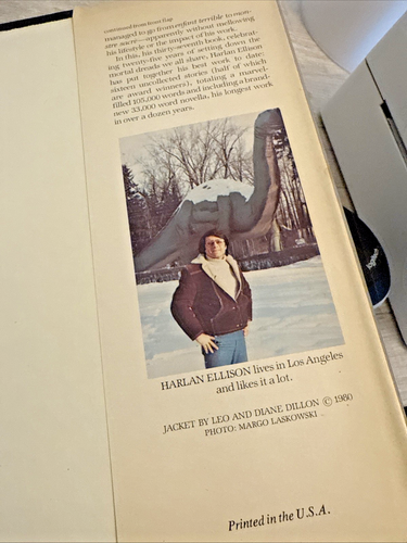 SHATTERDAY by Harlan Ellison (1980, HCDJ) Vtg - Picture 8 of 8