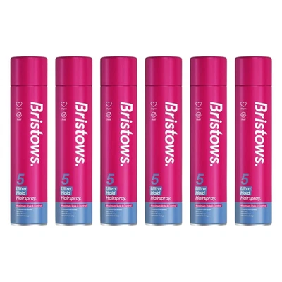 Bristows Ultra Hold Anti-Freeze Hairspray 400ml - Pack of 6