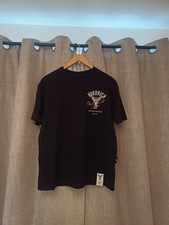 Mens Black Print Hoodrich Nothing To Something T-Shirt, Size M