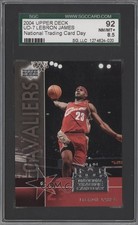 2004 National Trading Card Day LeBron James #UD-7 SGC 92 wq7