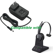 5V AC Adapter For Yealink WH64 Mono UC DECT  Bluetooth Wireless Headset