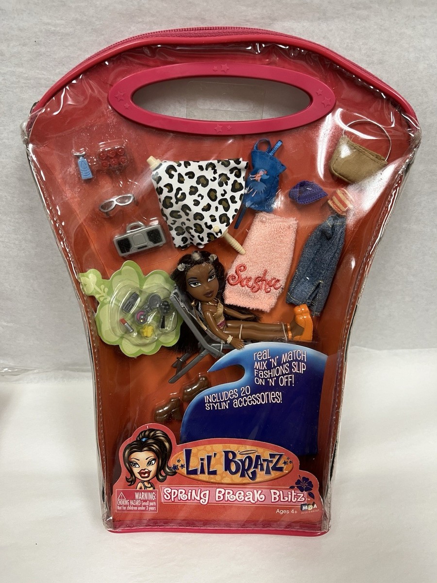 Lil' Bratz Spring Break Blitz Sasha Doll 2003 NEW NIB | eBay