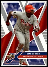 2008 Upper Deck X #76 Ryan Howard