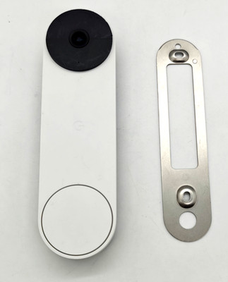 Google Nest Doorbell (Battery) - Snow - Unit & Mount ONLY - Read Description